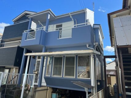 川崎市高津区　外壁塗装　【川崎市の外壁塗装・屋根塗装専門店　山下塗装工業】