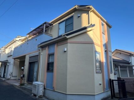 川崎市中原区　外壁塗装・屋根カバー工法　【川崎市の外壁塗装・屋根塗装専門店　山下塗装工業】